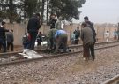 برخورد مرگبار 2 عابر پیاده با قطار در مازندران