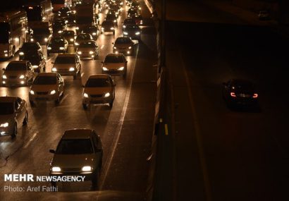 ترافیک سنگین در جاده قدیم بومهن/حذف خبر منع تردد درمحورهای شمالی!