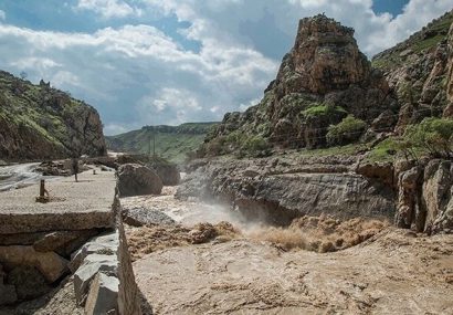 رانش یک کیلومتری زمین در نور منجر به بروز خسارت شده است