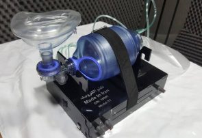 تولید دستگاه تنفس مصنوعی ونتیلاتور  برای بیماران کرونایی توسط فناوران پارک علم و فناوری مازندران