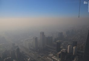آلودگی شدید هوا در پایتخت اوکراین بر اثر آتش‌سوزی در چرنوبیل