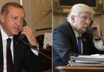 تماس تلفنی روسای جمهوری ترکیه و آمریکا