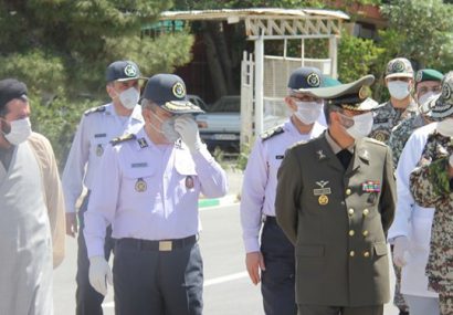 بازدید سرزده فرمانده کل ارتش از دانشگاه پدافند هوایی