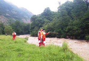 ۲ جوان شهریاری در رودخانه چالوس ناپدید شدند