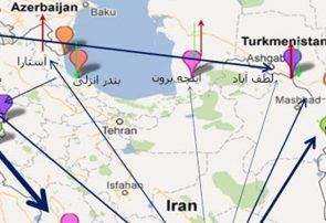 تلاش ارمنستان و آذربایجان برای جابه‌جایی کریدور ترانزیتی دریای خزر