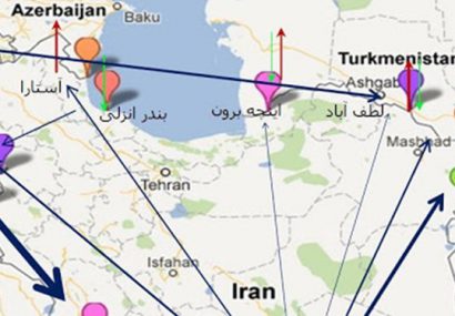 تلاش ارمنستان و آذربایجان برای جابه‌جایی کریدور ترانزیتی دریای خزر
