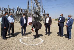 افتتاح پروژه های شرکت برق منطقه ای سمنان در شهرستان گرمسار