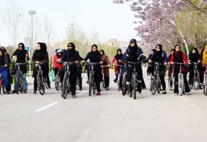 برپایی کلاس آموزش دوچرخه سواری بانوان در منطقه 15تهران