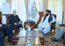 کاظمی قمی در دیدار با وزیر خارجه طالبان: مردم افغانستان را تنها نمی‌گذاریم