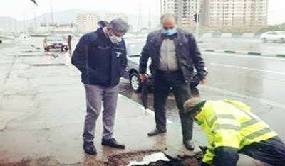 شهرداری منطقه22 تهران در شب بارانی پایتخت چه اقداماتی انجام داد؟