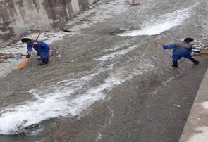 اجرای کامل پاکسازی مسيل دربند توسط شهرداری منطقه 1 تهران
