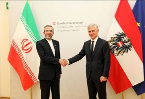 دیدار باقری با وزیر امور خارجه اتریش
