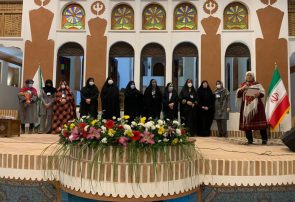 جشنواره همدلی زنان سنگسری به مناسبت بزرگداشت هفته زن در شهرستان مهدیشهر