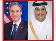 گفت وگوی وزیران خارجه قطر و آمریکا درباره مذاکرات هسته‌ای ایران