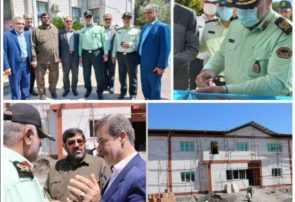 افتتاح حسینه ستاد نیروی انتظامی و پیگیری جهت افتتاح ساختمان جدید پلیس راهور بابل
