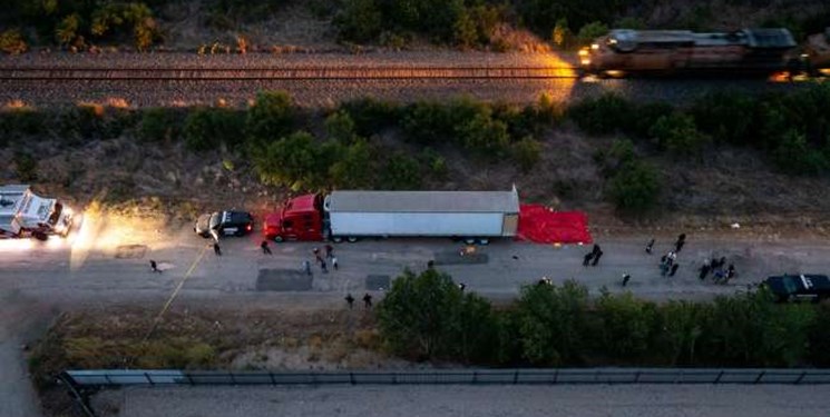 تراژدی مهاجران در آمریکا؛ کشف 46 جسد داخل یک کامیون در تگزاس