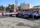 مانور سازمان آتش نشانی و خدمات ایمنی شهرداری فردیس با تجهیزات پیشرفته
