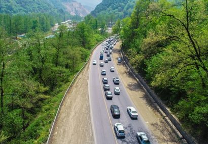 ثبت بیش از ۲۴۹ میلیون تردد خودرو در جاده‌های مازندران