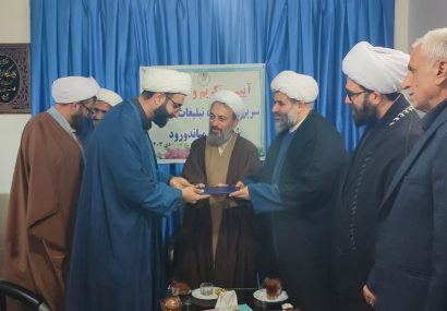 آئین تکریم و معارفه سرپرست اداره تبلیغات اسلامی شهرستان میاندورود برگزار شد 