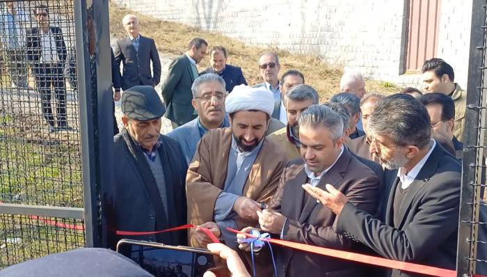 چمن مصنوعی روستای شهرودکلا در قائمشهر افتتاح شد