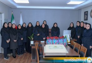 تجلیل از بانوان شاغل اتکایی ایران‌معین به مناسبت میلاد بانوی آب و آیینه