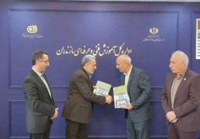 امضای تفاهم‌نامه همکاری آموزشی میان فنی‌و‌حرفه‌ای مازندران و شرکت راهبرد مشاور صنعت