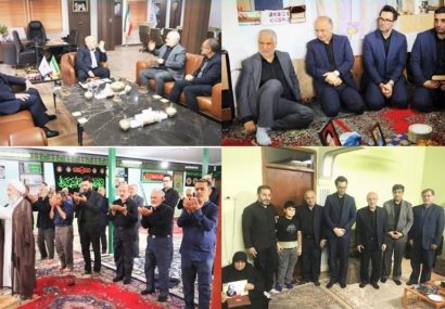 دیدار مدیر عامل بیمه دی با خانواده‌های شهدای اقتدار استان مازندران