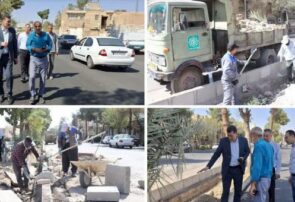 آغاز فاز سوم طرح تعریض بلوار شهید باهنر سمنان