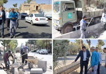 آغاز فاز سوم طرح تعریض بلوار شهید باهنر سمنان