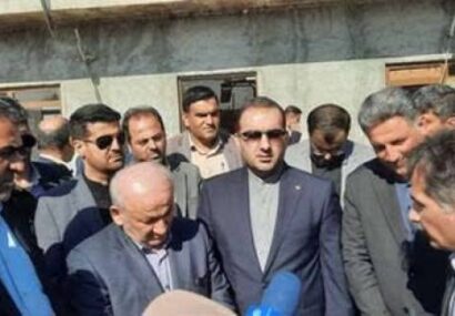 بازدید استاندار مازندران از شهرک صنعتی شهدای میاندورود با تاکید بر حمایت از سرمایه‌گذاری و توسعه زیرساخت‌ها