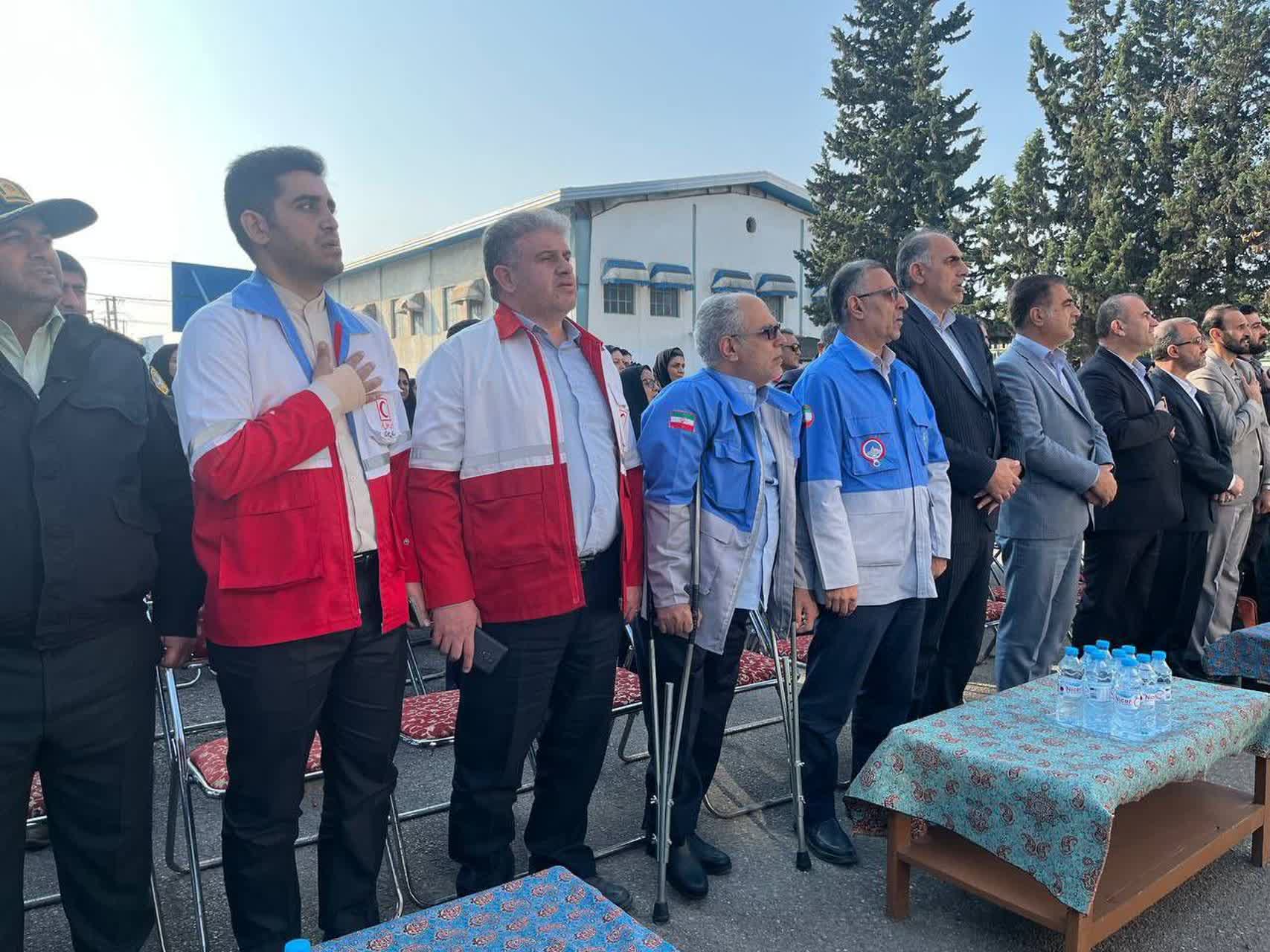 اجرای مانور در برابر زلزله در مدارس مازندران