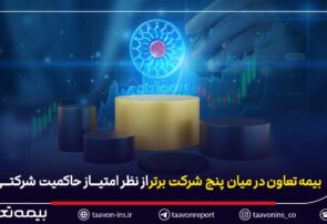 بیمه تعاون در میان پنج شرکت برتر از نظر امتیاز حاکمیت شرکتی