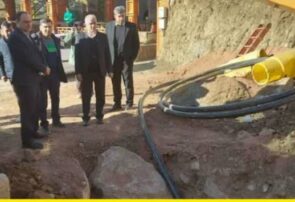 بازدید مهندس جوادی از طرح گازرسانی به روستاهای مرزن‌آباد/ تأکید بر تسریع و تحقق عدالت اجتماعی
