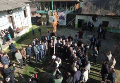 مشعل گاز در سماکوش‌محله بابل روشن شد