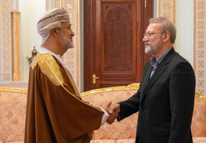 دیدار سه ساعته علی لاریجانی با سلطان عمان