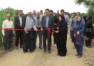 بهره‌برداری از کانال بتنی انتقال آب کشاورزی در روستاهای اوجی‌تلار و ولوند قائم‌شهر