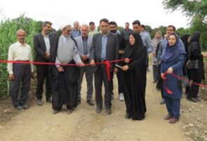 بهرهبرداری از کانال بتنی انتقال آب کشاورزی در روستاهای اوجیتلار و ولوند قائمشهر بهرهبرداری از کانال بتنی انتقال آب کشاورزی در روستاهای اوجیتلار و ولوند قائمشهر